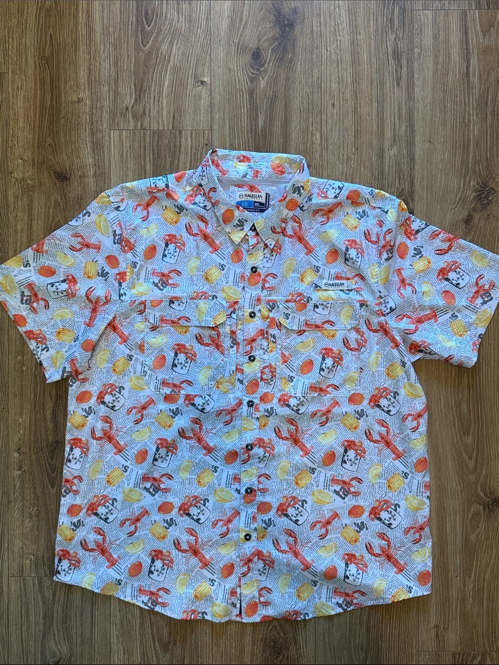Columbia Men’s Short-Sleeve crawfish Shirt